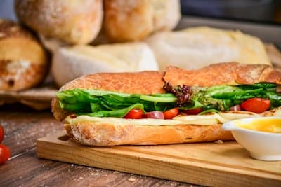 Baguette L'Indien au poulet curry